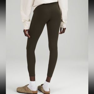 Lululemon Align High-Rise Pant 25” in Dark Olive Size 6